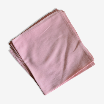 Lot de 4 serviettes rose
