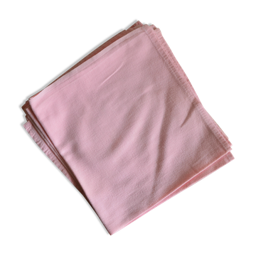 Lot de 4 serviettes rose