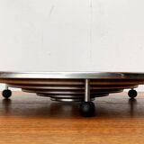 Large postmodern Danish metal bowl by Menu, 1980s.