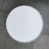 Minimalist Thrill metal coffee table or side table with wheels by Leitmotiv.