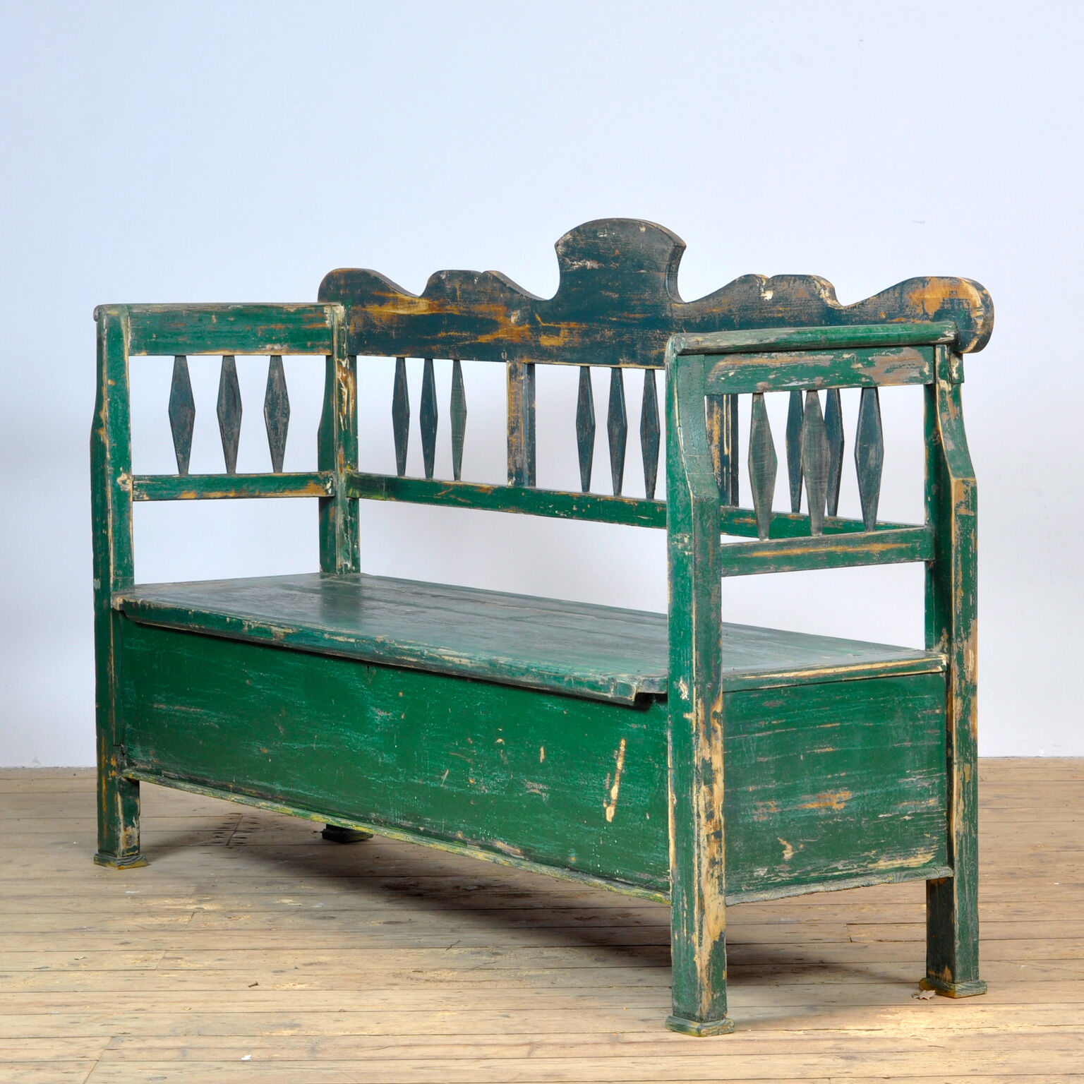 Antique Box Bench, 1920's