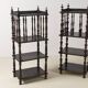 Paire de cabinets à partitions de Napoléon III