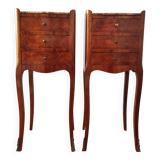 Pair of Louis XV style bedside tables