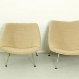 Set of Vintage Oyster Chairs by Pierre Paulin for Artifort, 1960s
