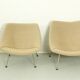 Ensemble de fauteuils Oyster vintage de Pierre Paulin pour Artifort, années 1960