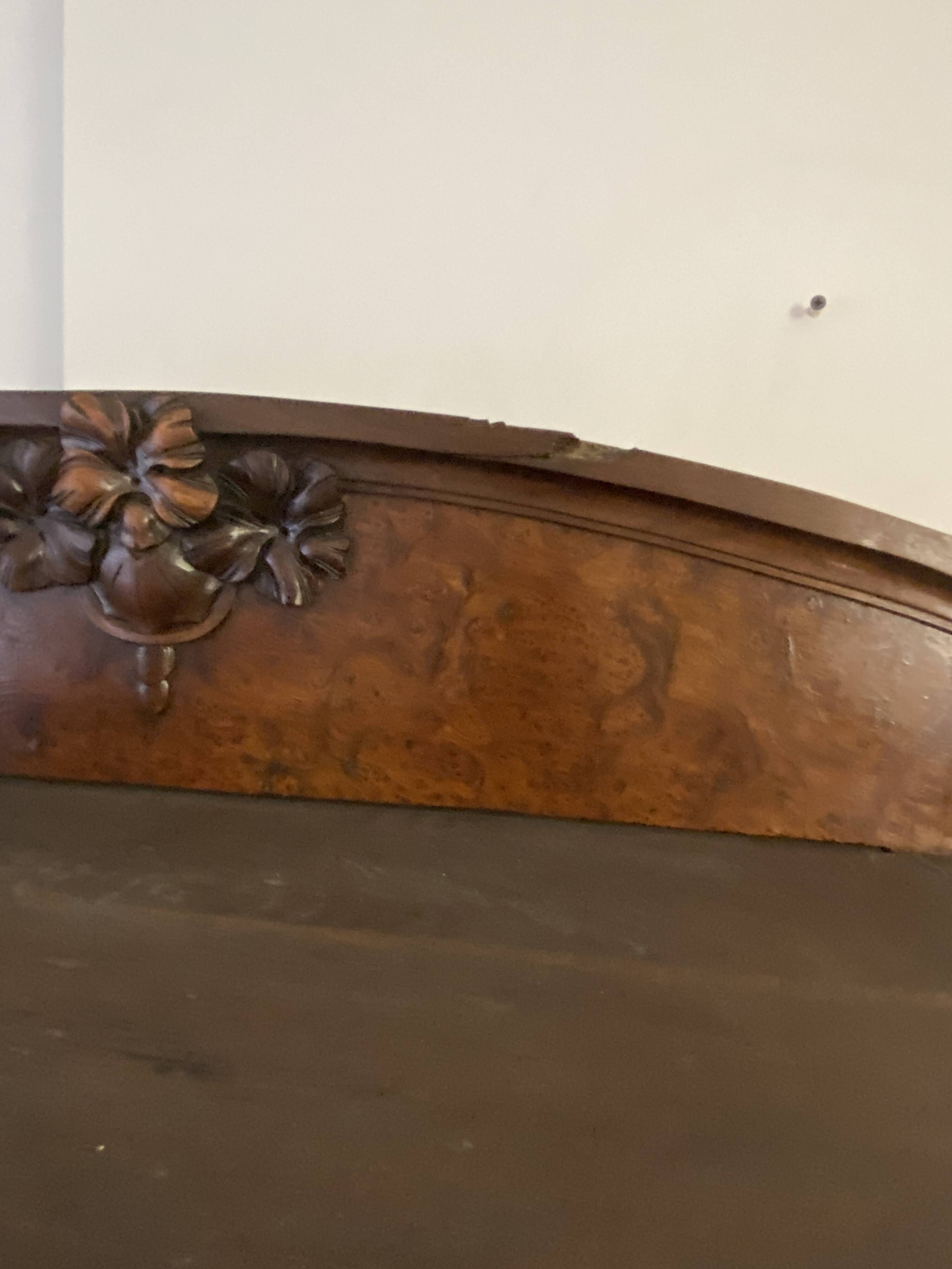 Mahogany china cabinet