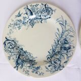 2 flat plates vintage K&G Luneville hunting model 220540