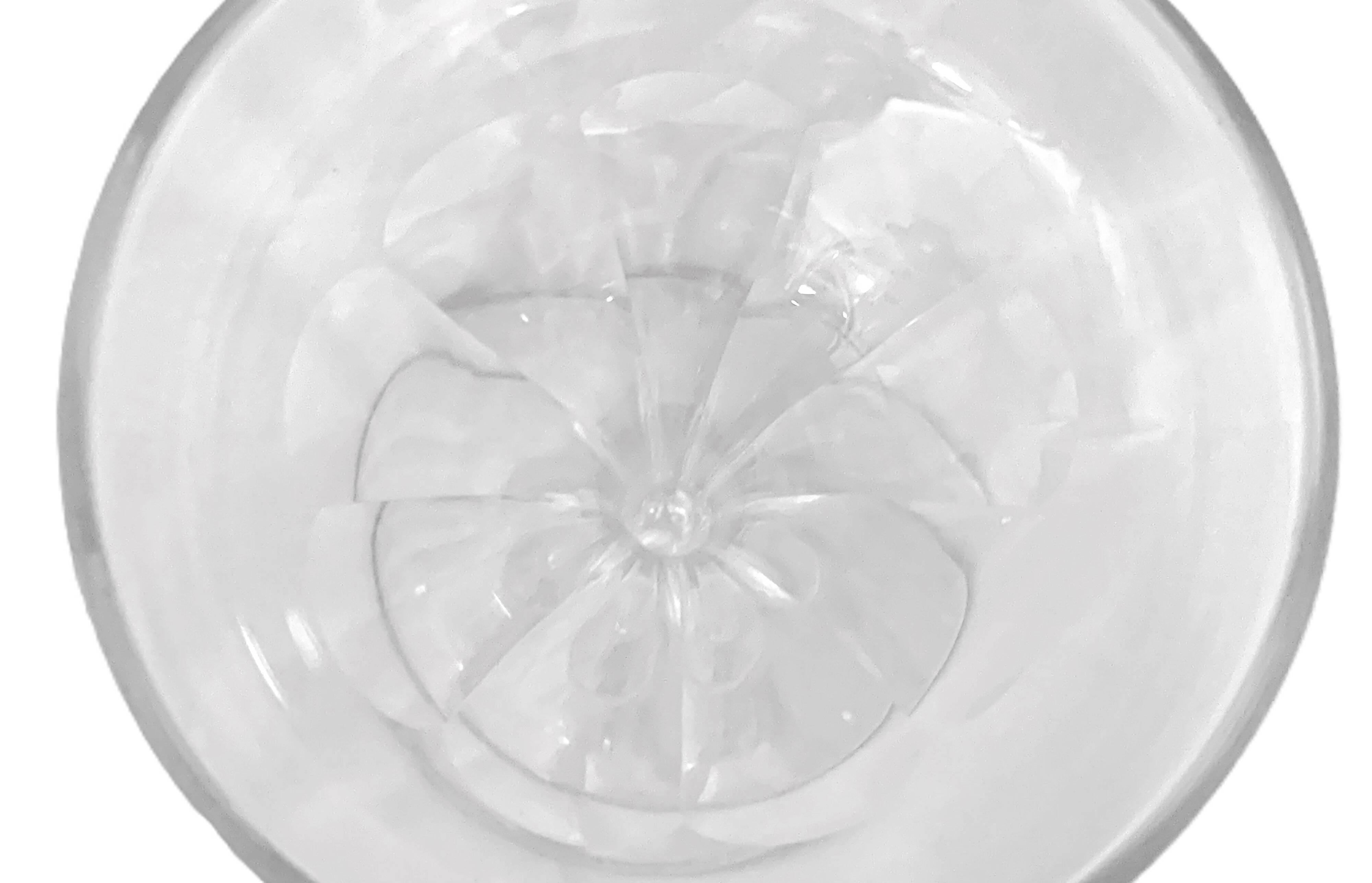 4 Crystal Champenoise Cups