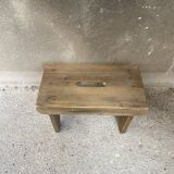 Rustic wooden bench