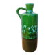 Bottle, vintage soliflore in enamelled terracotta