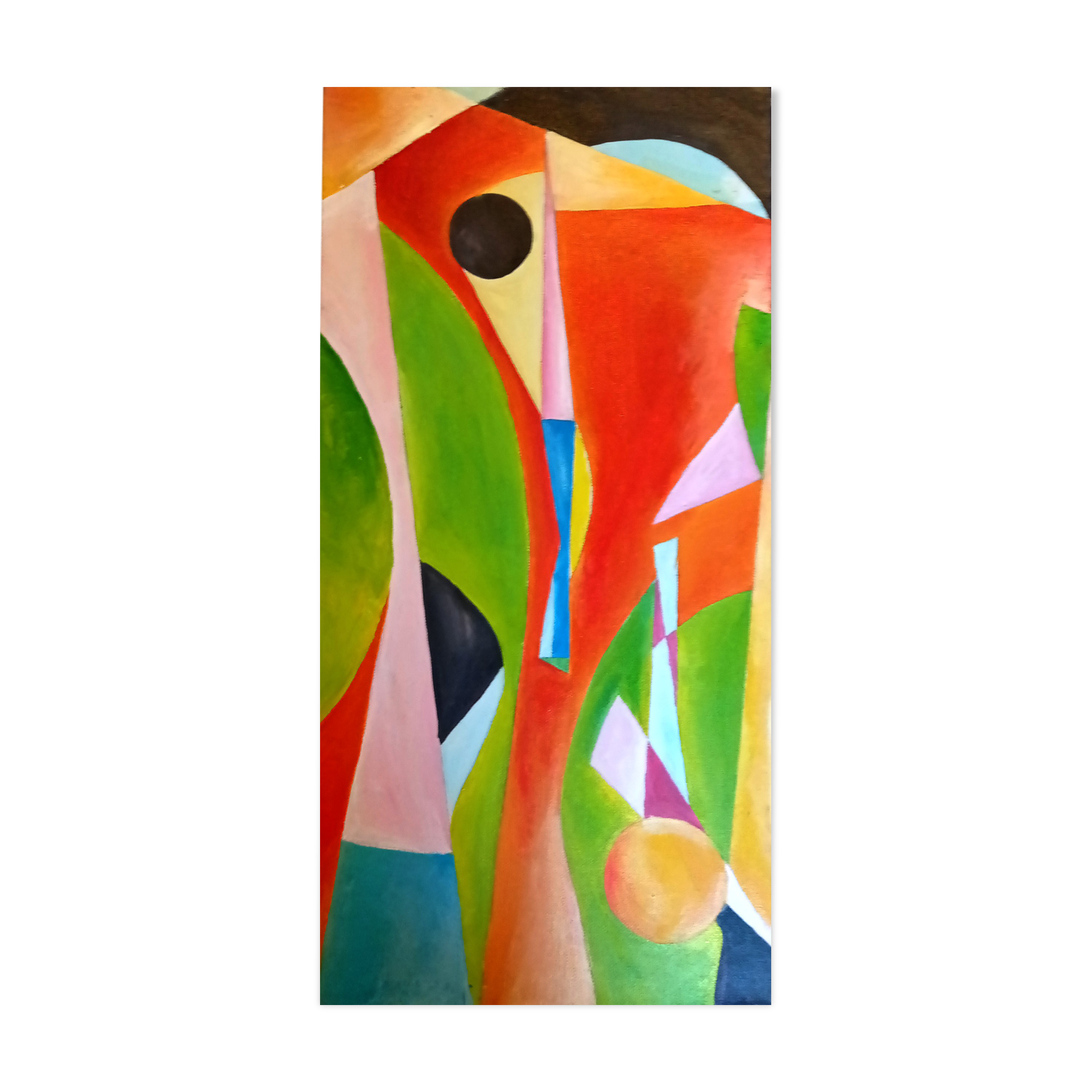 Contemporary acrylic painting