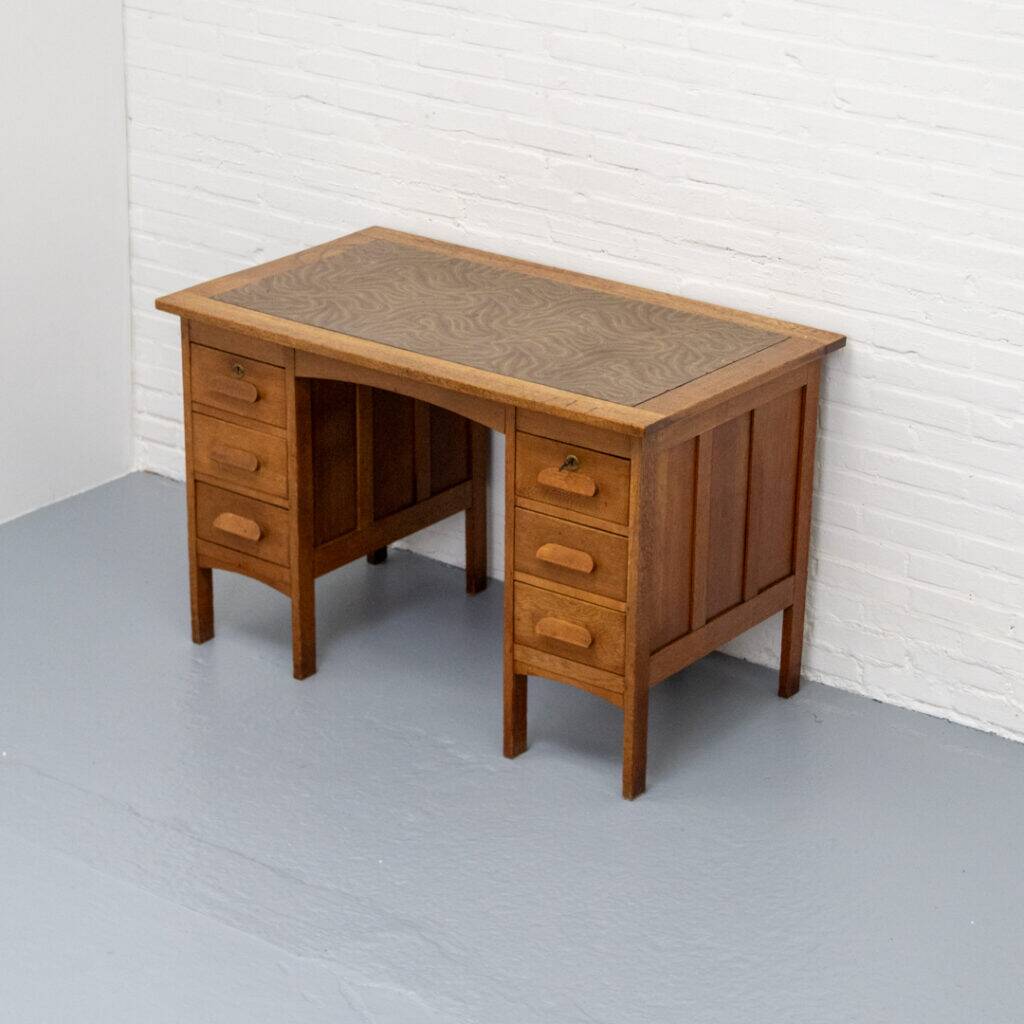 Dutch oak desk 1910s