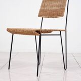 Rattan side chair by Carl Auböck