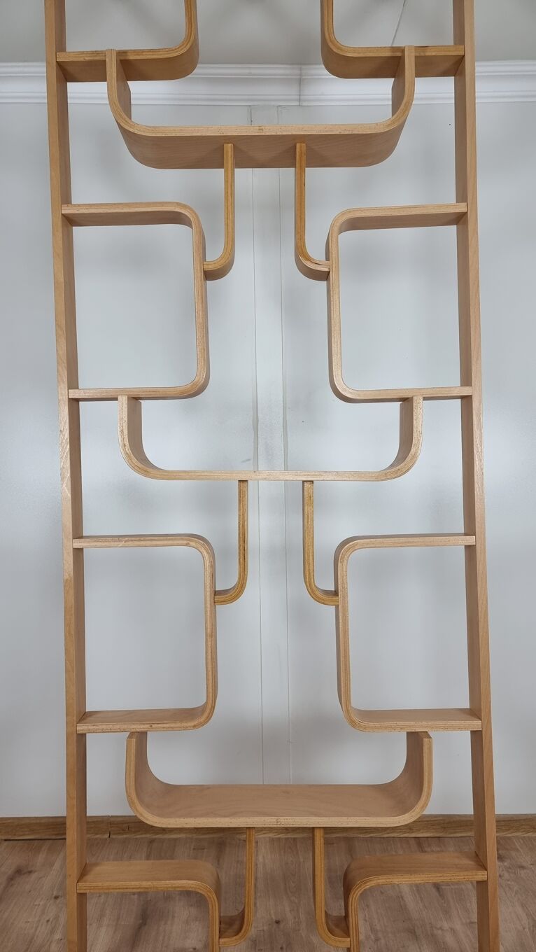 Set of 2 room dividers by Ludvik Volak for Drevopodnik Holesov 1950s