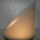 Large vintage white glass lamp model LT300 by Carlo Nason for Mazzega.