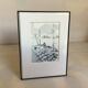 Small signed watercolor marine painting