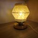 Touch lamp, Clichy glass, creamy yellow