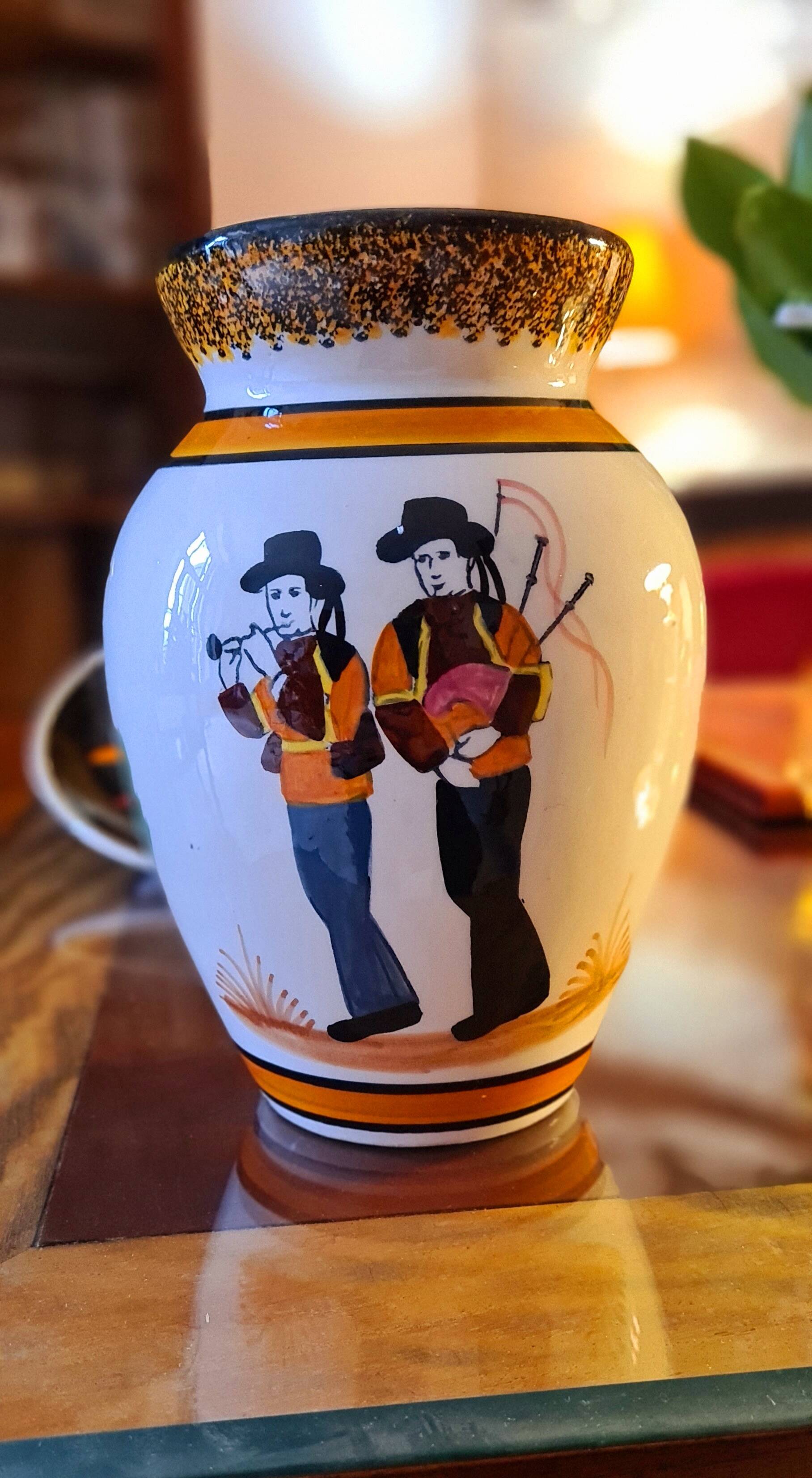 Henriot Quimper Vase