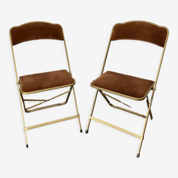 Pair of Chaisor folding chairs