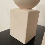 Pair of postmodern candlesticks 1980