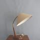 Mid Century Table Lamp by Temde, - Wood, Textile Shade