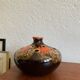 Vase flowers stand in Vallauris earthenware signed