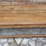 Old Burmese teak bench