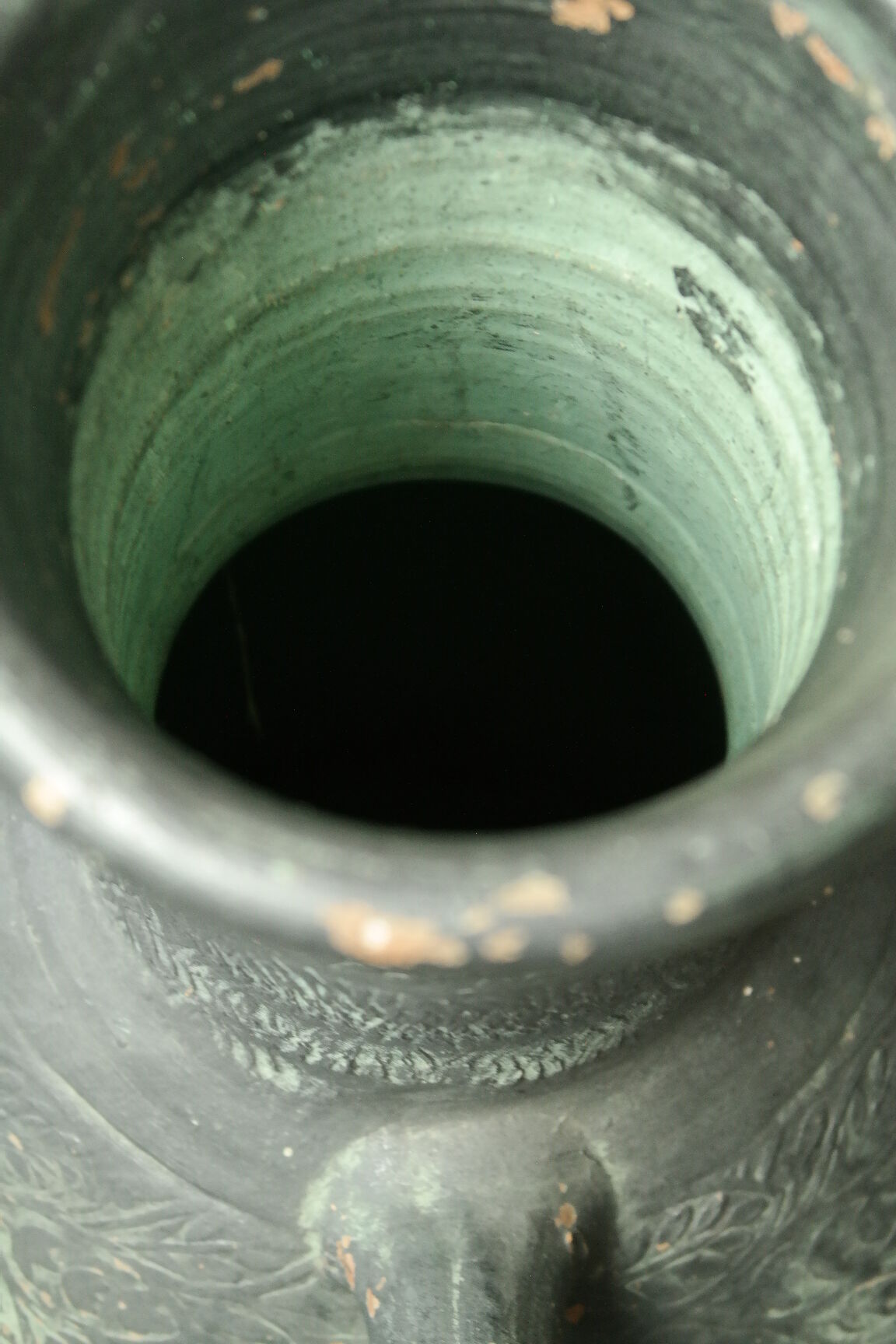 Antique style terracotta water jar, 20th century, Spain