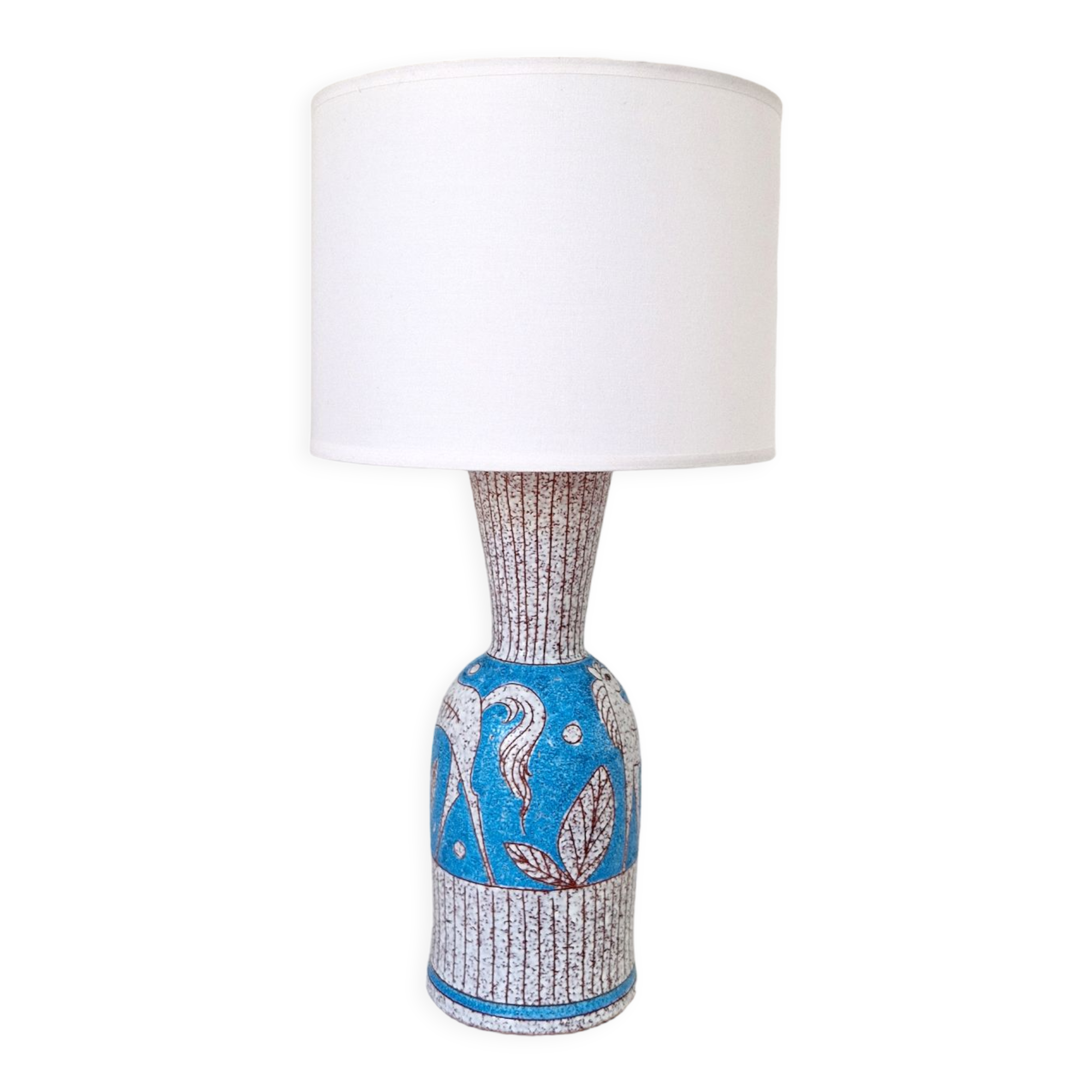 Ceramic lamp Fratelli Fanciullacci 1960