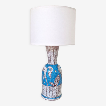 Ceramic lamp Fratelli Fanciullacci 1960