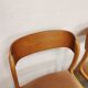 Series of 4 chairs Baumann Traineau
