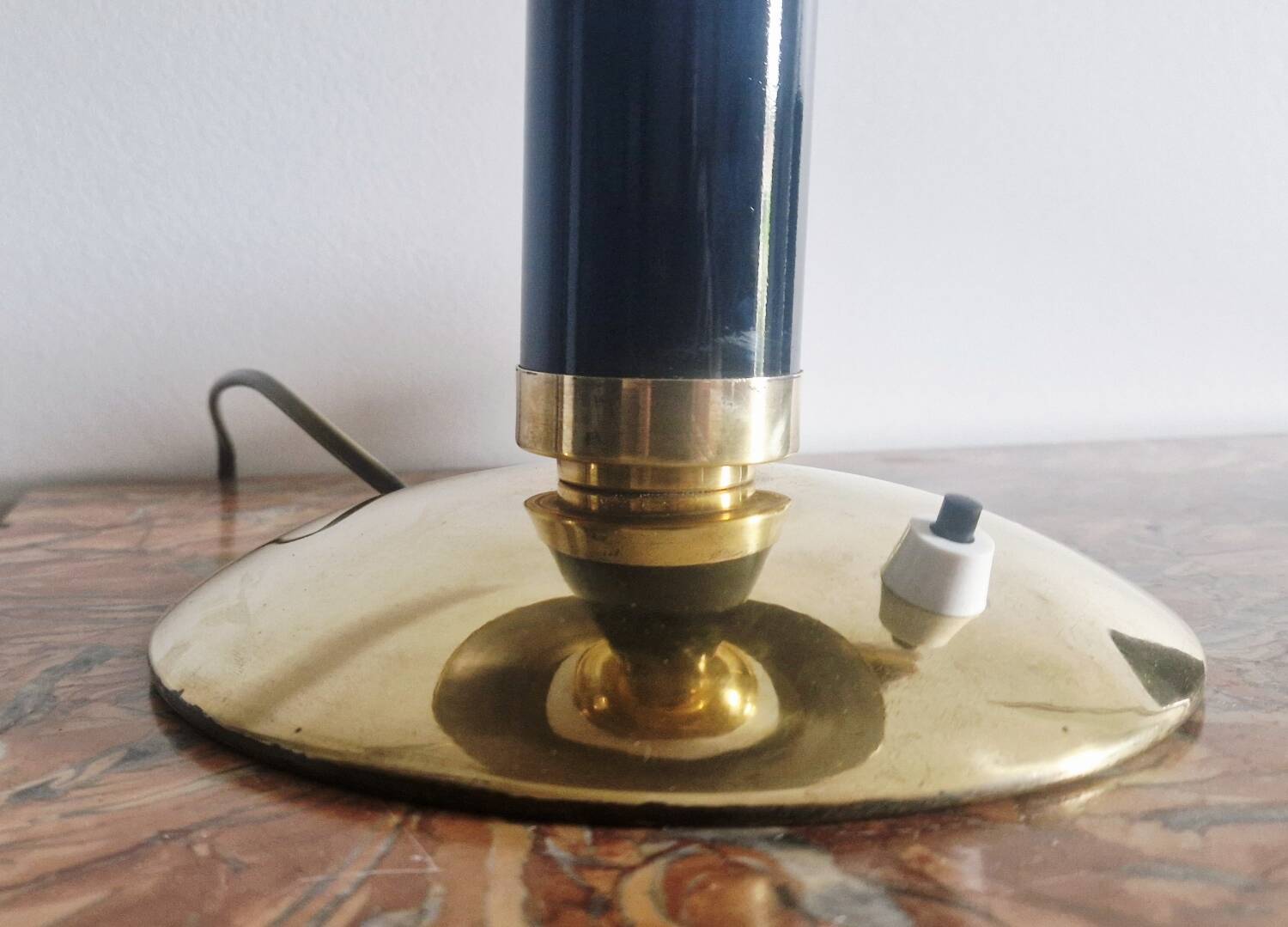 JUMO 350 Grand Luxe lamp - Brass and plexiglass - 1960s
