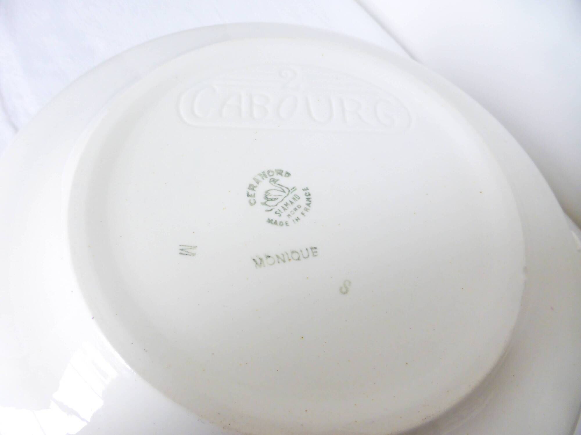 1 vintage soup tureen or vegetable dish from Céranord St Amand, Monique model 2103166