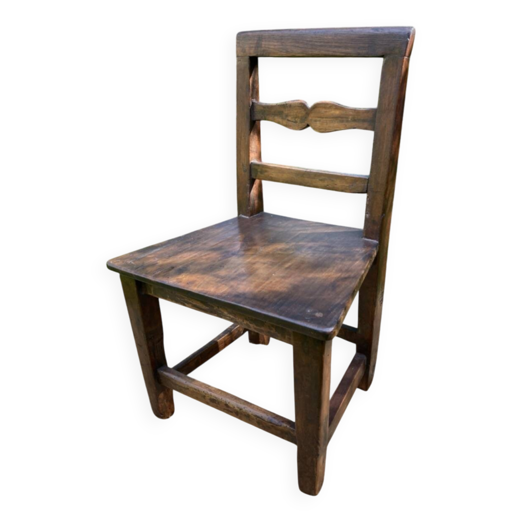Old wooden children's chair