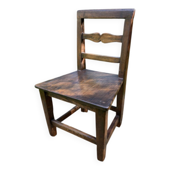 Old wooden children's chair