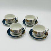 Lot de 4 tasses de designer Royal Mosa Ravenne