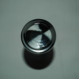 80's design black and white glass vase