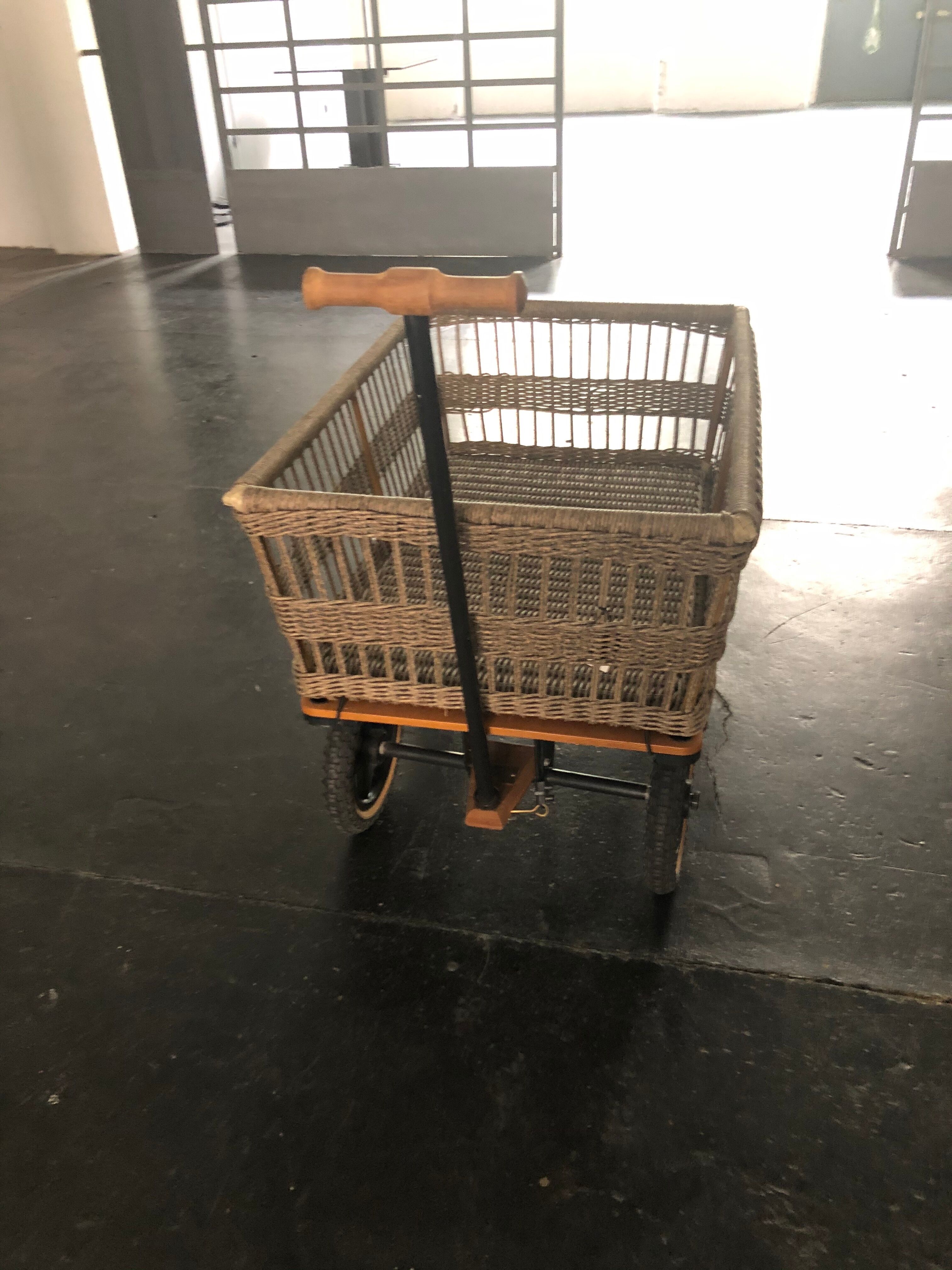Wicker trolley from Trade Wind