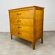 Vintage chest of drawers 50s blond wood