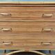 Commode vintage en bambou et rotin