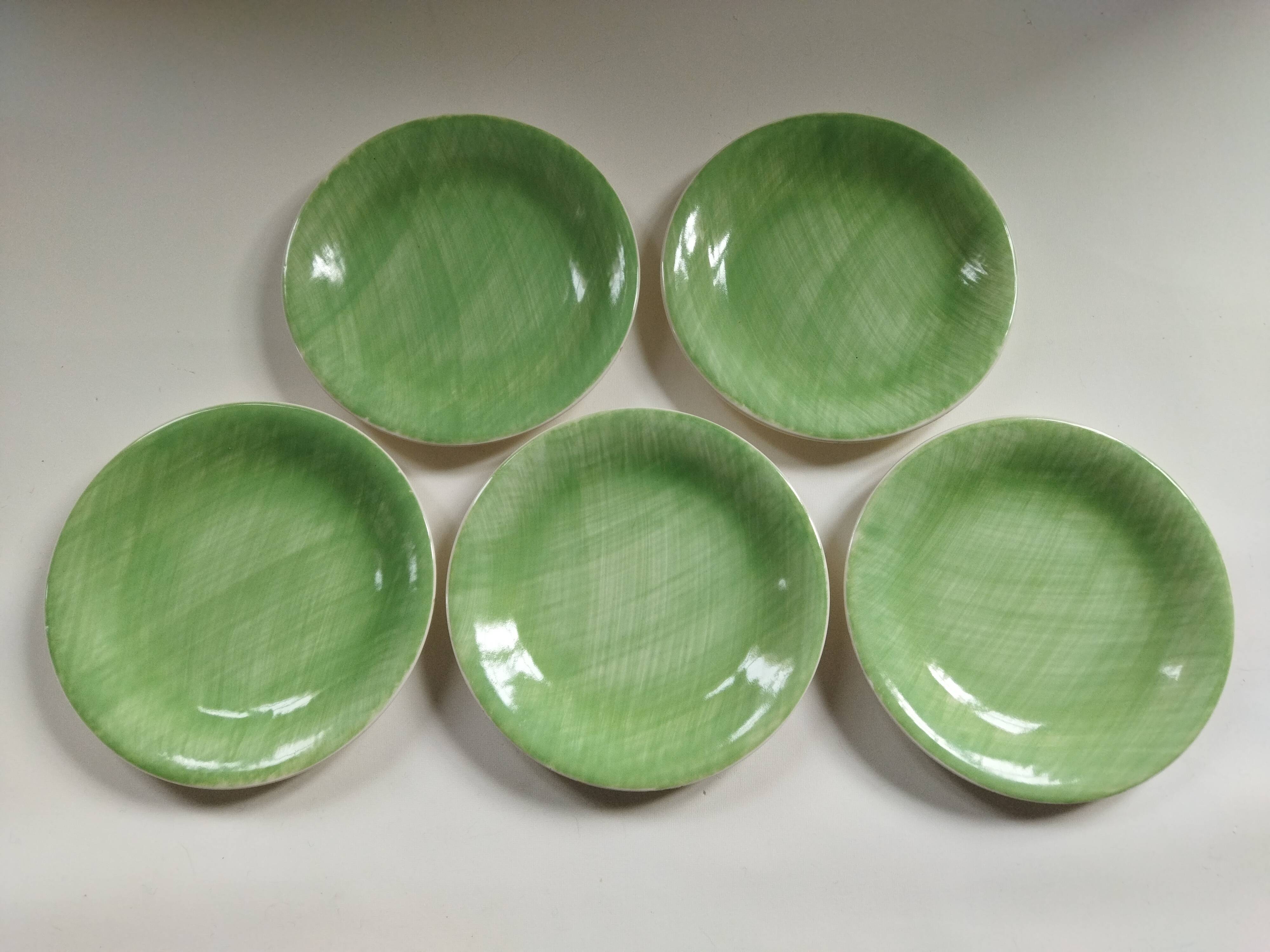 5 dessert plates Salins Mistral