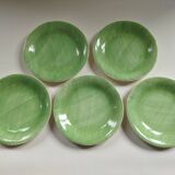 5 dessert plates Salins Mistral