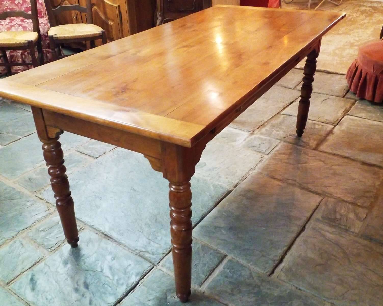 Cherry wood table