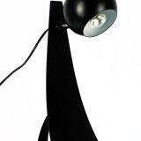 Brilliant black metal house lamp 1990