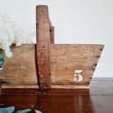 Old wooden basket
