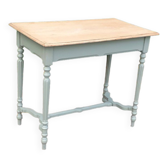 Louis xvi style side table raw wood green Luxembourg