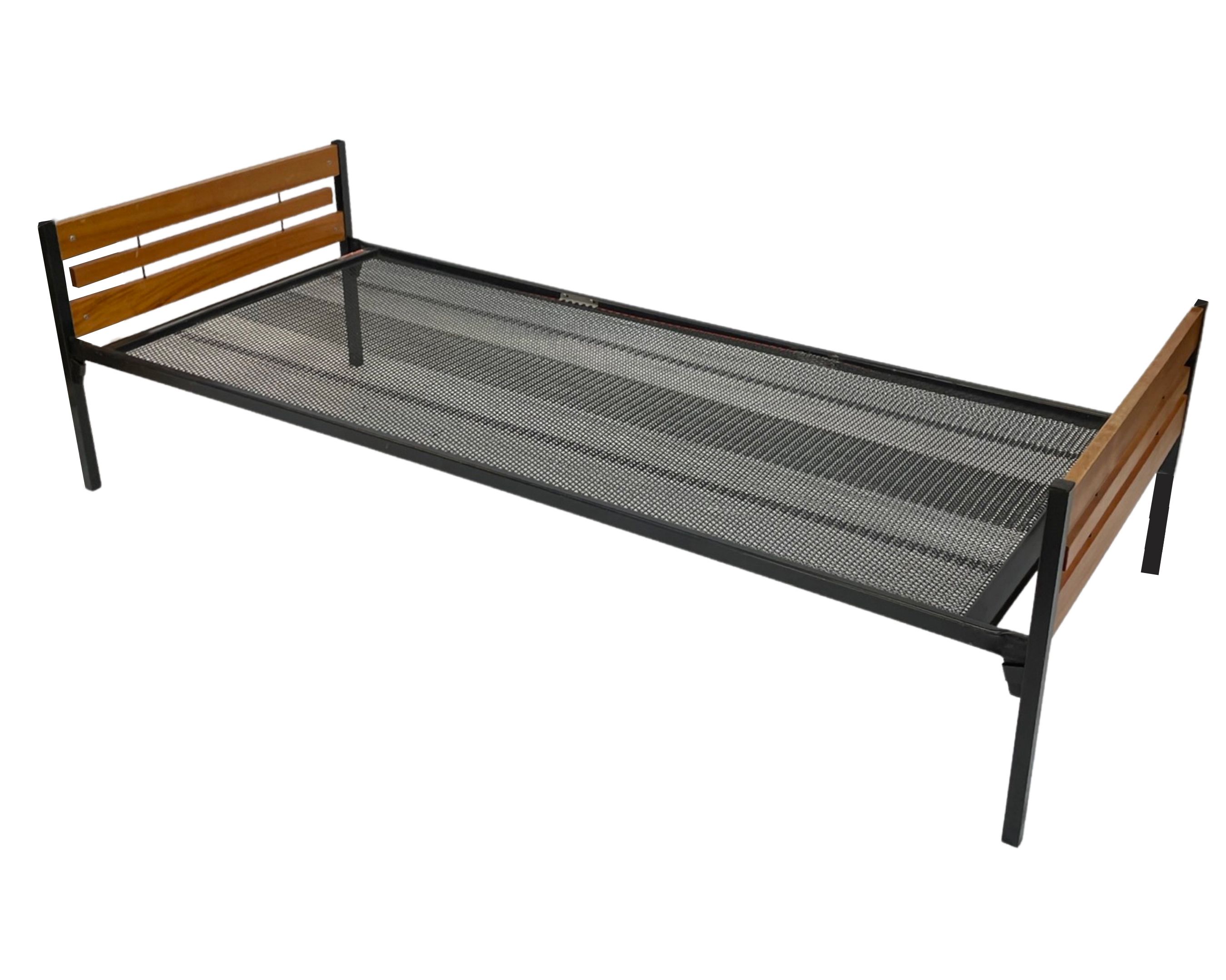 Vintage scandinavian bed daybed by Dico Holland 1960s teak metal