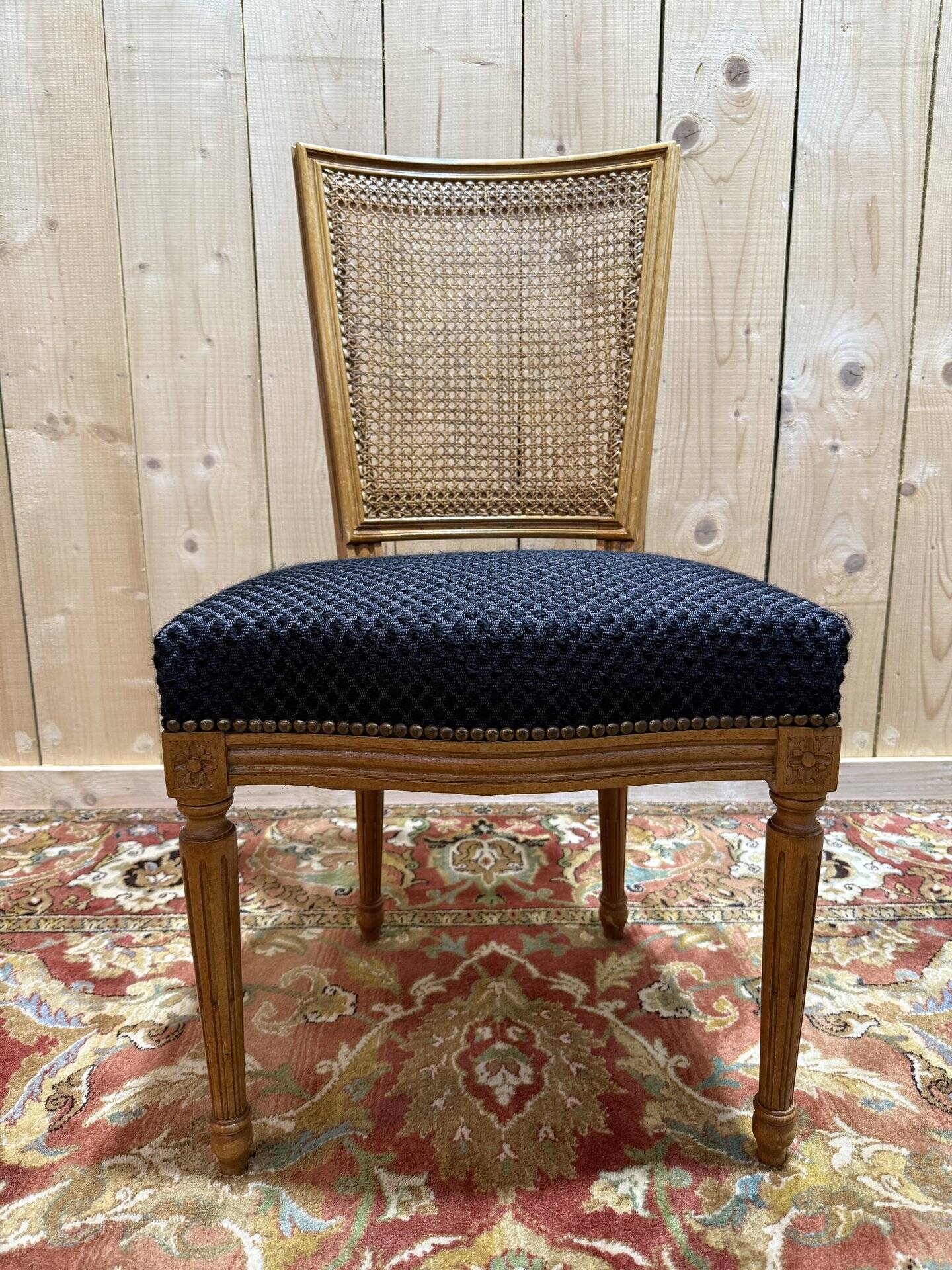 A Louis XVI style office chair