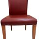 Poltrona Frau Italy - 6 chairs in varnished wood and leather