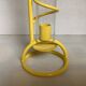 Large yellow spiral candlestick